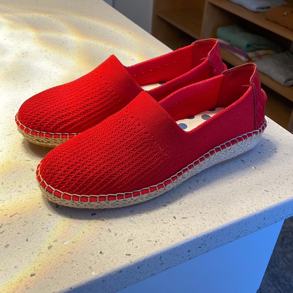 Cole Haan red espadrilles